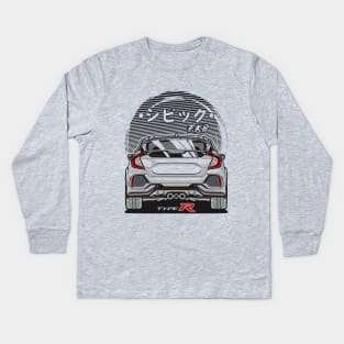 Civic Type R FK8 Kids Long Sleeve T-Shirt